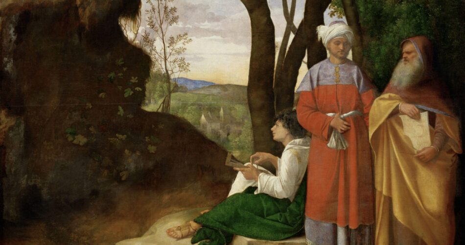 Giorgione, I tre filosofi